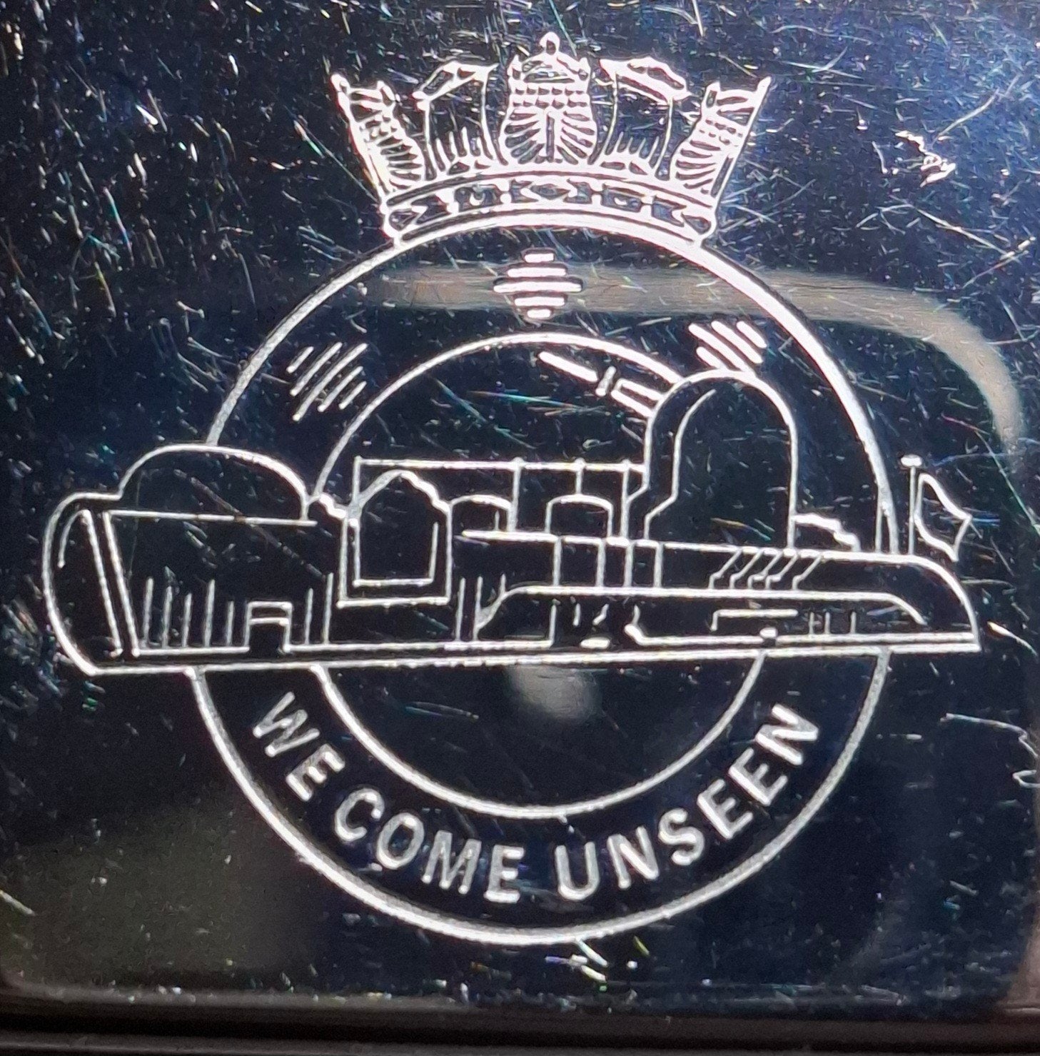 Aansteker Briquet Zippo We come unseen A XIII  84, Ophalen of Verzenden, Aansteker