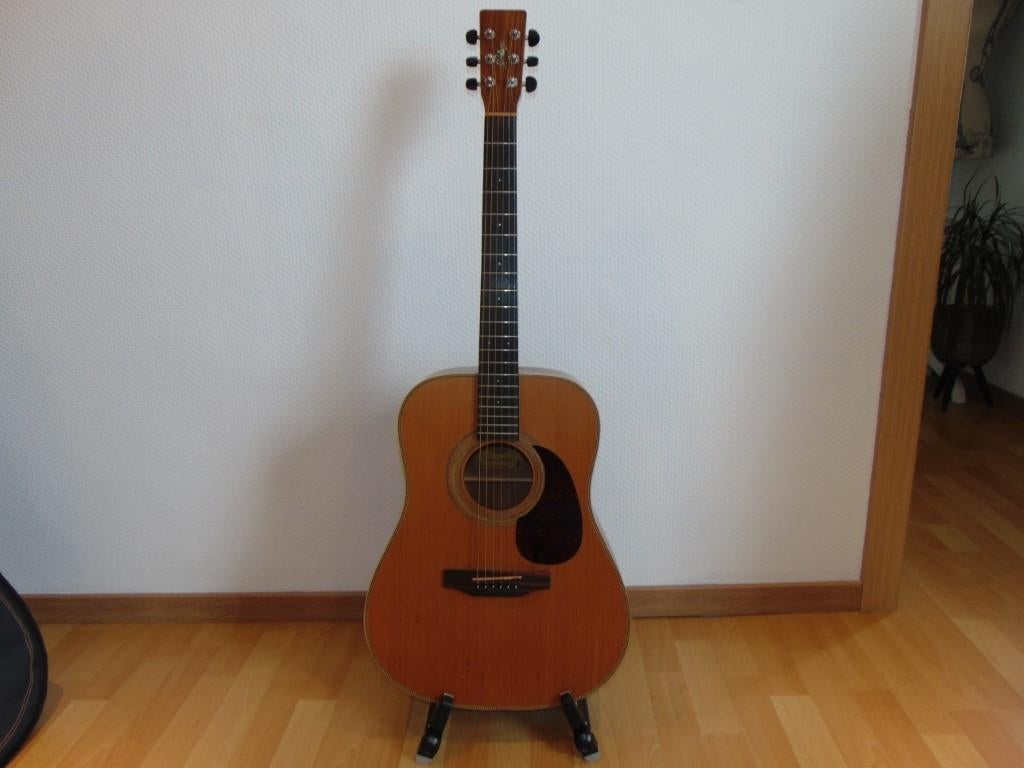 Gitaar Hudson HD-STX MKII Een dreadnought met massieve top ., Ophalen, Zo goed als nieuw, Western- of Steelstringgitaar