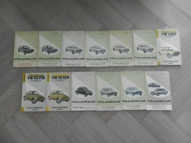 Vraagbaken diverse VW modellen o.a. Golf MK1, Auto diversen, Handleidingen en Instructieboekjes, Ophalen