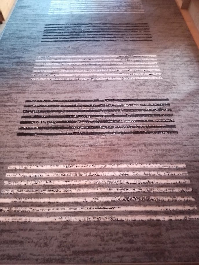 Tapijt Tapiso Luxury Grijs 200x300, Multicolore, Moderne, Comme neuf, Enlèvement