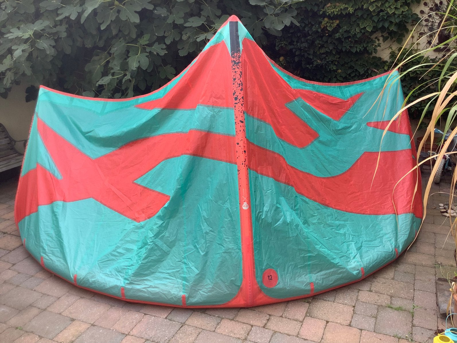 Kite-Set: BOARD + F-One Bandit Kites (9m + 12m) + LINX-Bar, Double astuce, Enlèvement ou Envoi, Utilisé, Kite