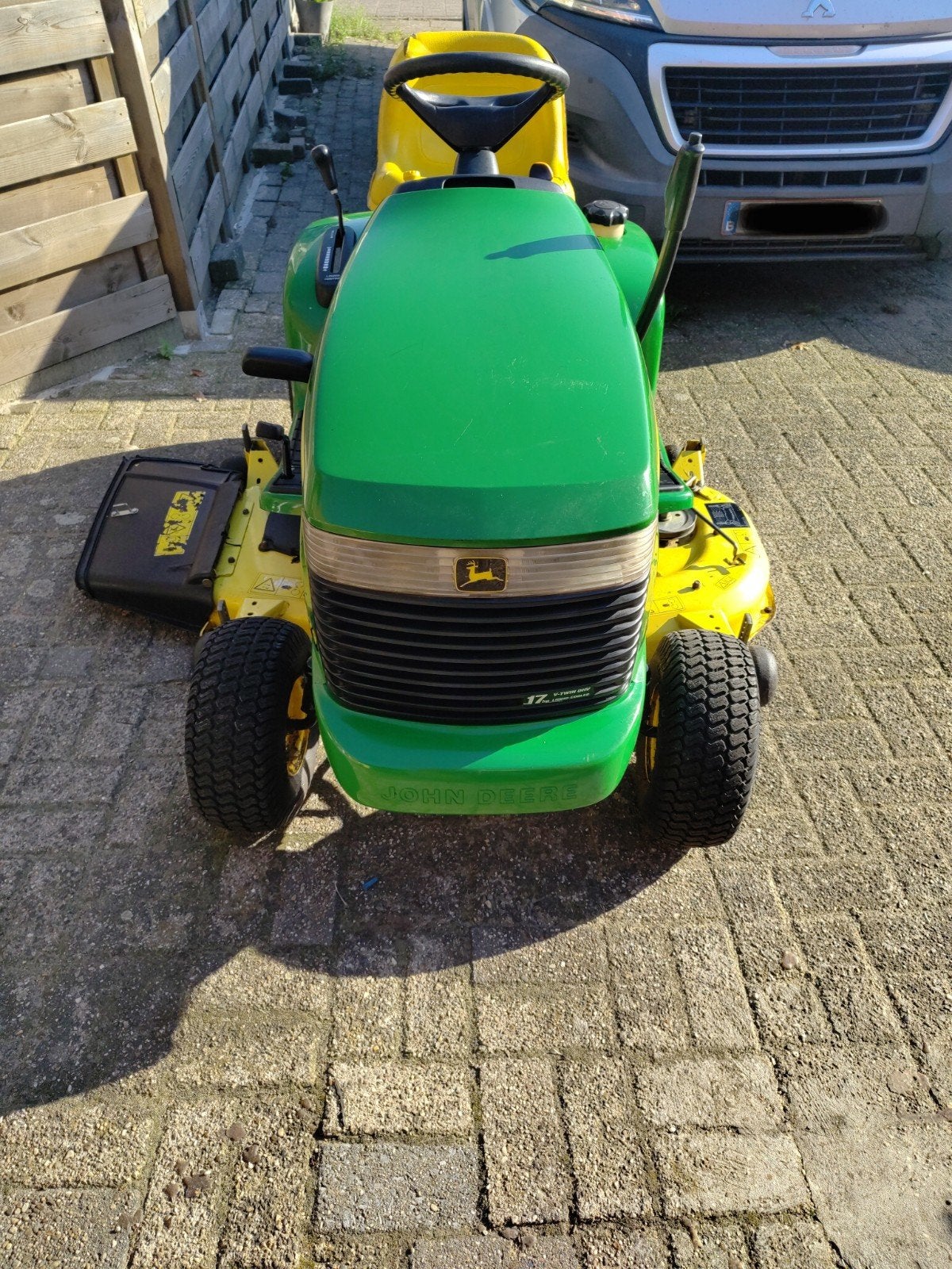 zitmaaier John Deere, Ophalen of Verzenden