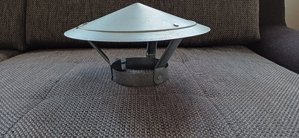 Chapeau de ventilation galvanisé, Enlèvement, Neuf, Ventilateur et Extracteur