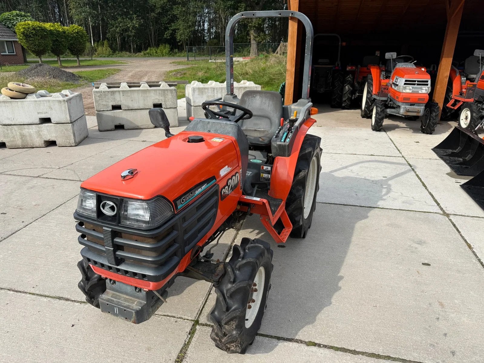 Kubota GB200 Glideshift met lager schade, Autres types