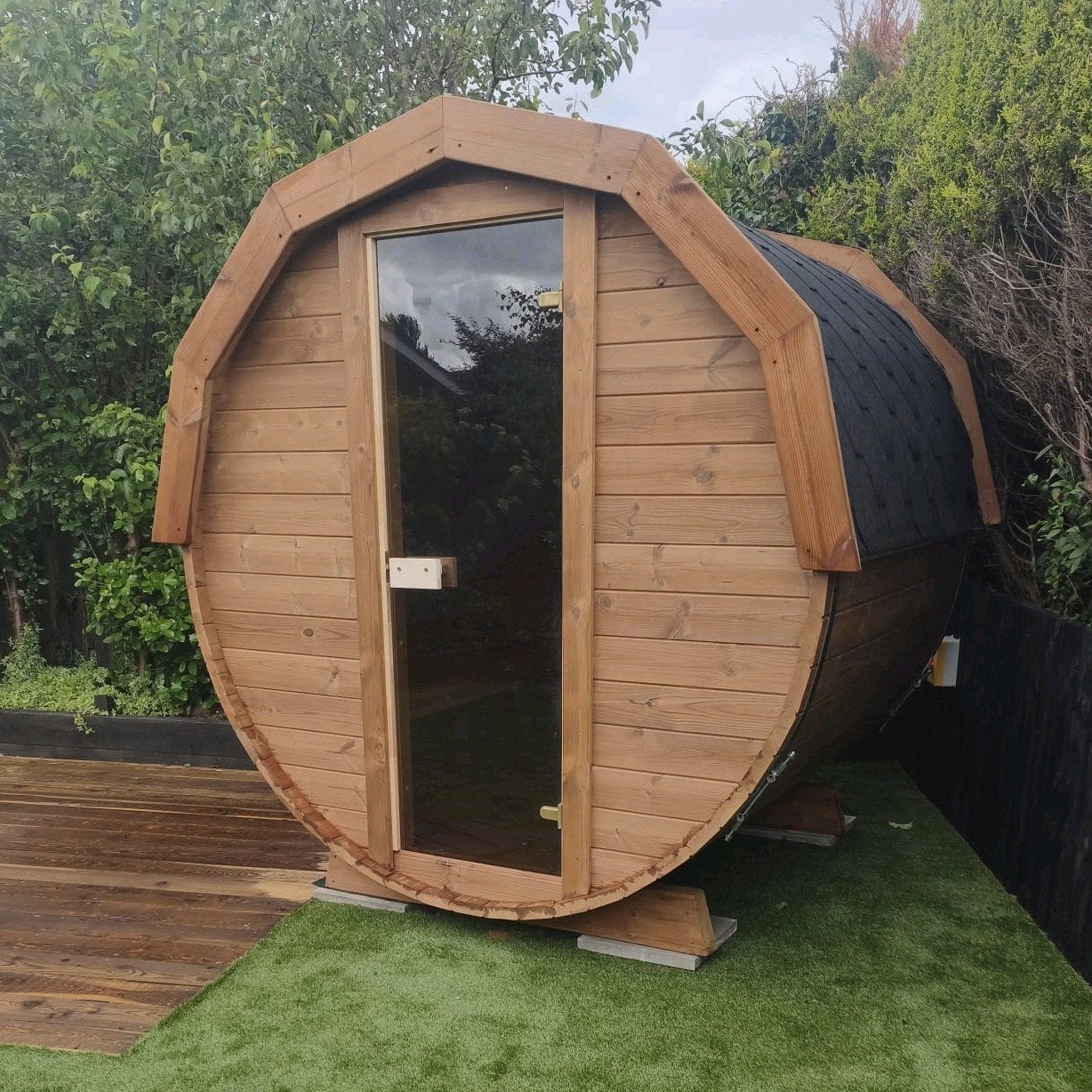 Livraison et installation gratuites du sauna 2M Barrel, Enlèvement ou Envoi