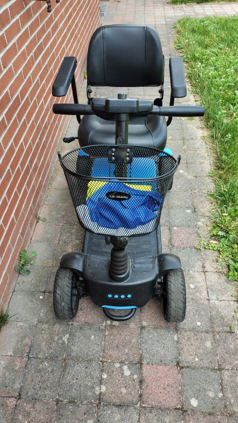 Scooter PMR électrique VIVO avec chargeur - PMR, Ophalen, Inklapbaar, Gebruikt, Elektrische rolstoel