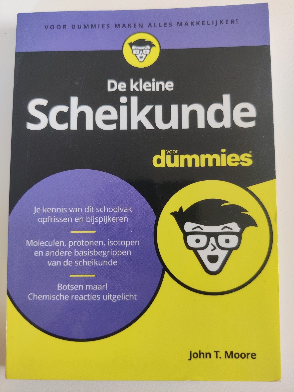 J.T. Moore - De kleine Scheikunde voor Dummies, Boeken, Ophalen of Verzenden, J.T. Moore