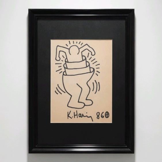 Haring Keith - Cupman, Antiek en Kunst, Ophalen of Verzenden