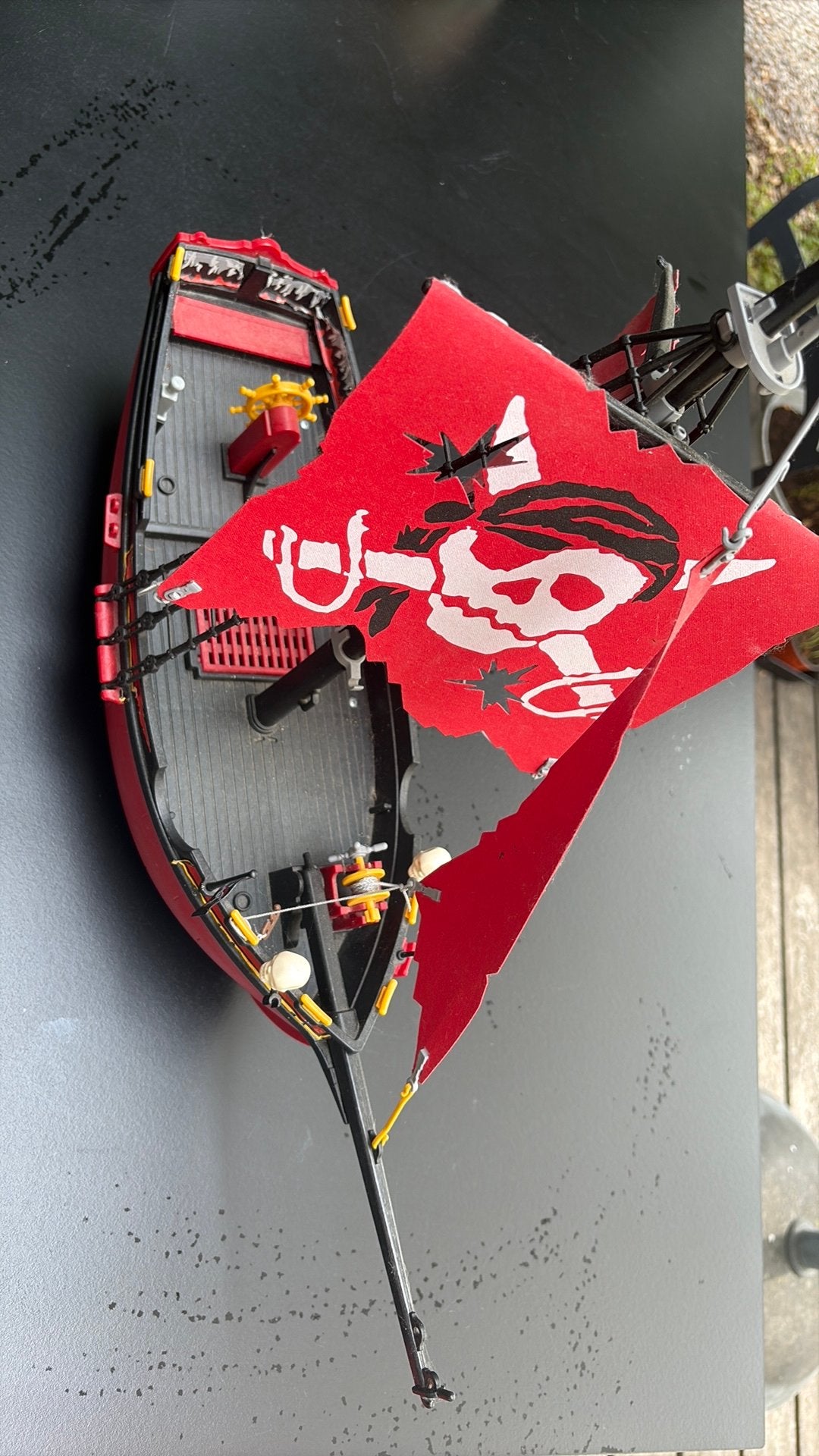 Playmobil Rode piratenschip - 3900, Pirates, Bateau, Enlèvement, Utilisé