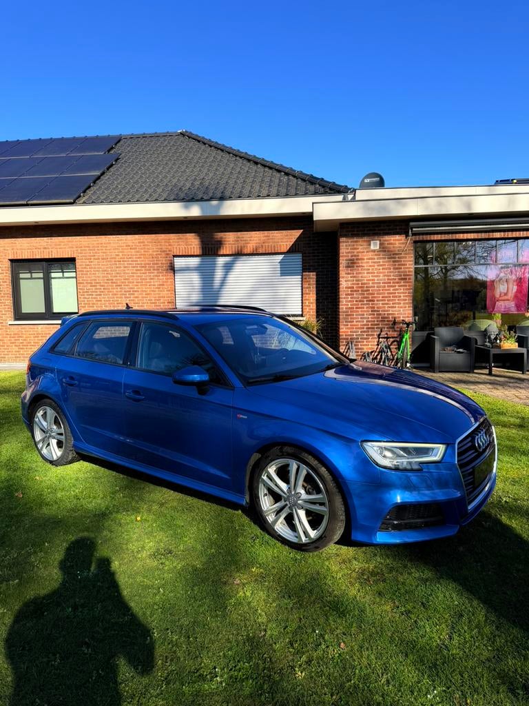 Audi A3* 3.0TFSI*S-Line*Gekeurd voor verkoop*, Auto's, Audi, Voorwielaandrijving, Stof, Blauw, Bedrijf