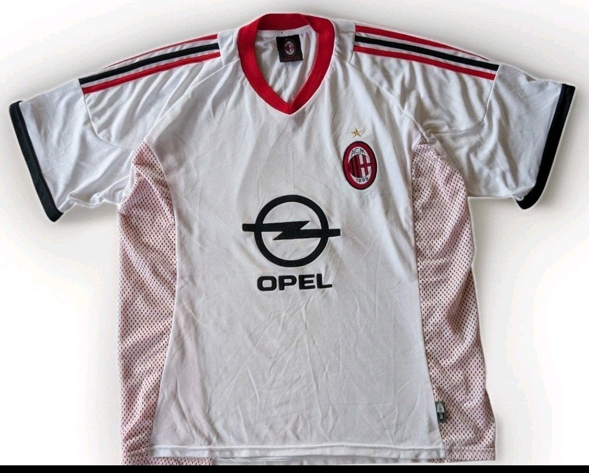 AC Milan Voetbal Uitshirt Champions League Finale 2002, Sport en Fitness, Voetbal, Verzenden