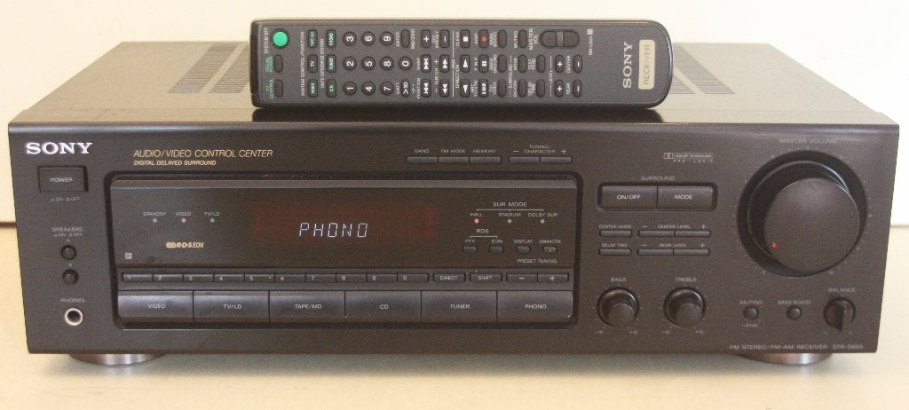 Sony STR-D665 Versterker Receiver Met Afstandsbd / 510 Watts, Enlèvement ou Envoi, Comme neuf, Sony