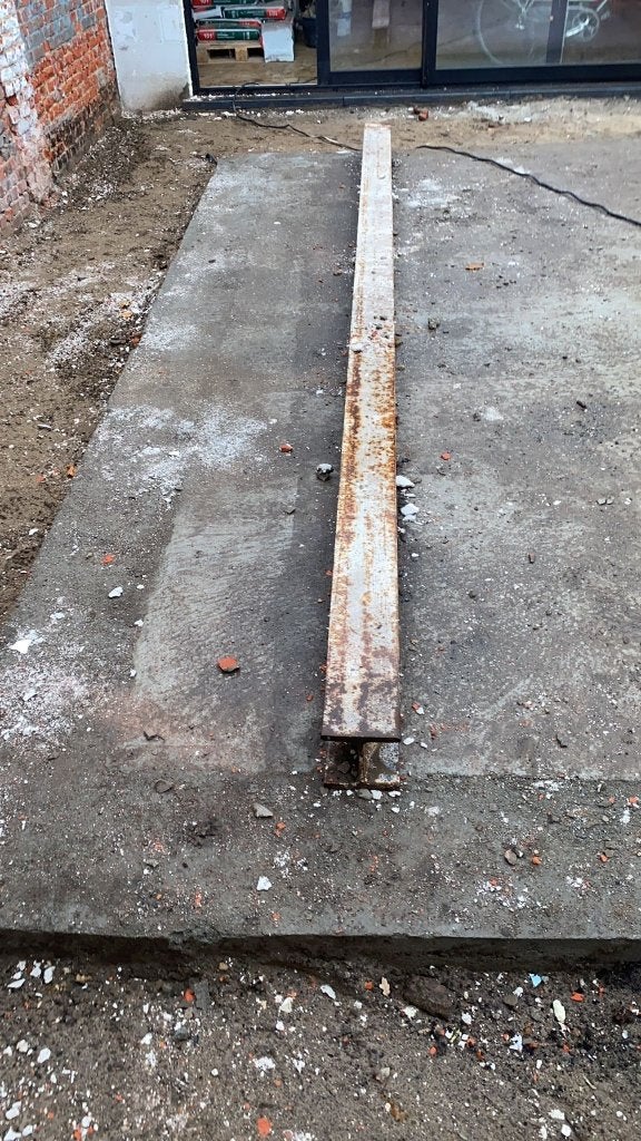 poutrellen diverse maten, Doe-het-zelf en Bouw, Ophalen, Gebruikt, IJzer