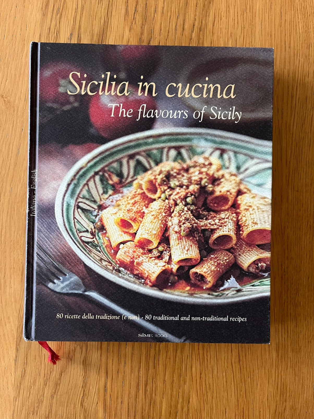 [EN] [IT] Receptenboek voor Sicilië, Ophalen, Zo goed als nieuw, Italië, Voorgerechten en Soepen