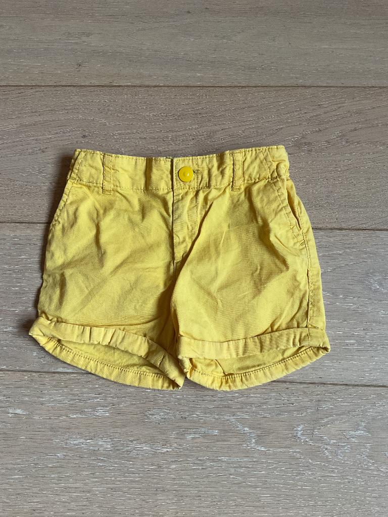 Short H&M oker maat 92, Kinderen en Baby's, Kinderkleding | Maat 92, Broek, Meisje, H&M, Ophalen of Verzenden