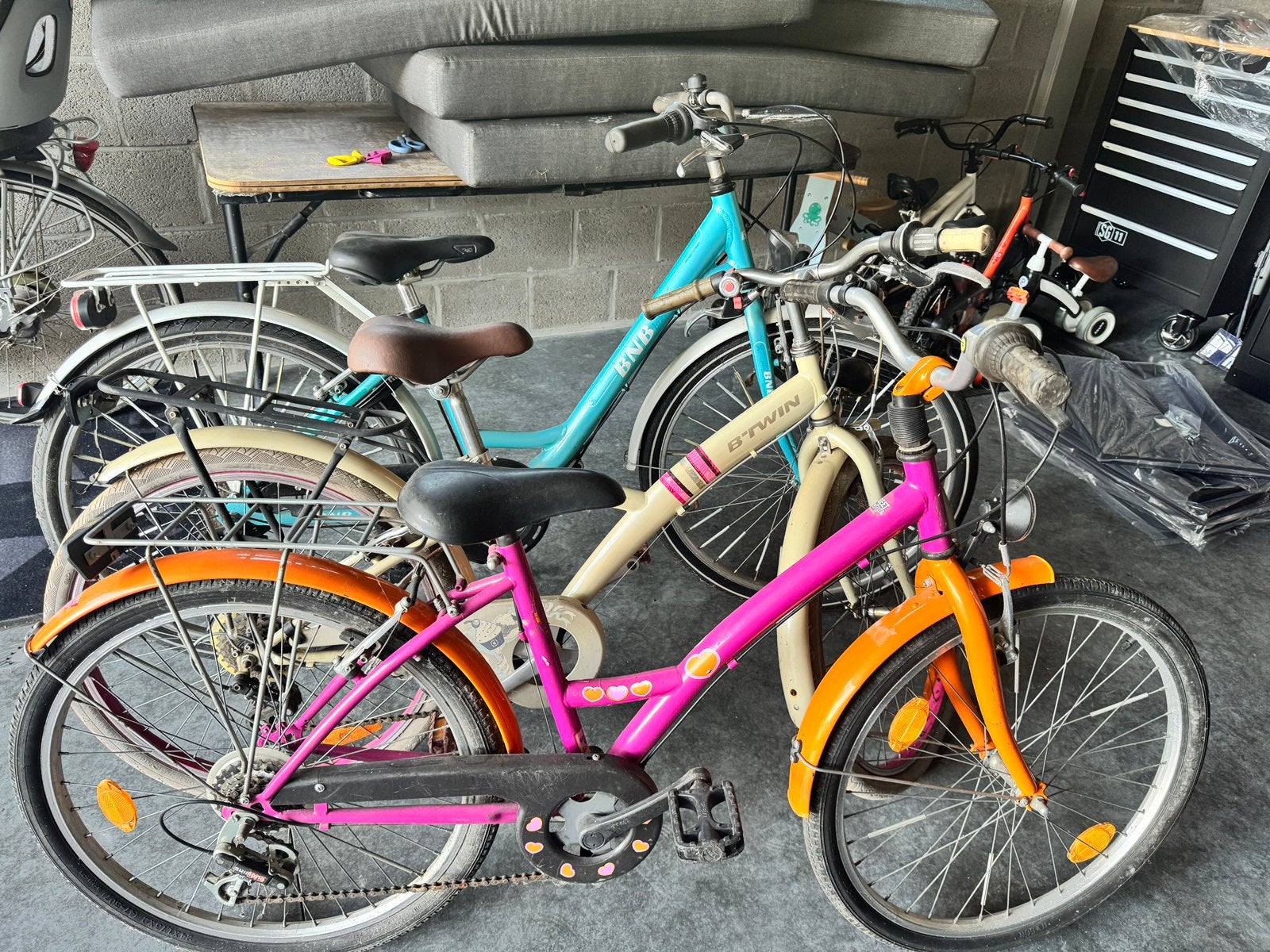 Vélos pour filles, Enlèvement, Utilisé