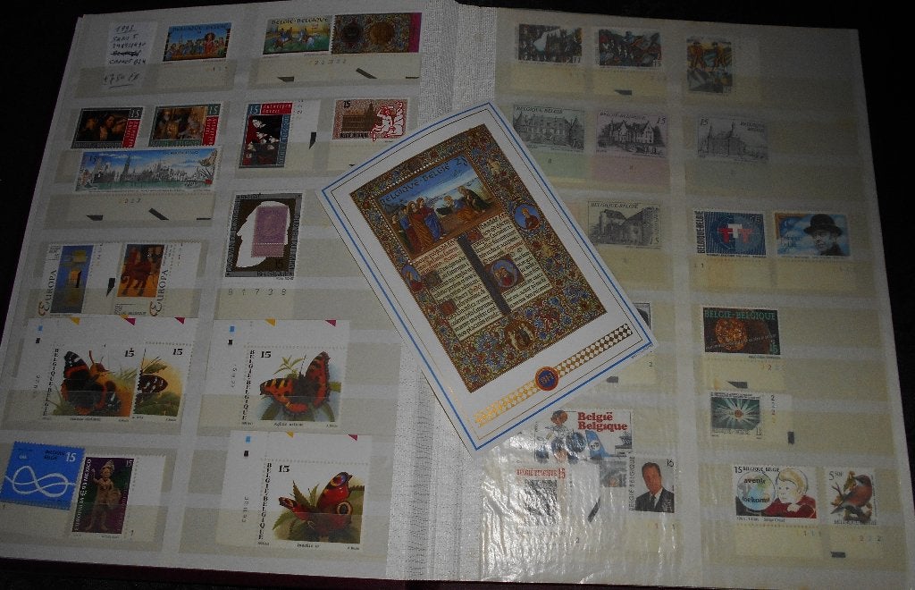 Timbres neufs années 1993 à 1999. + 10.000 FB., Enlèvement ou Envoi, Non oblitéré, Non oblitéré, Timbre-poste