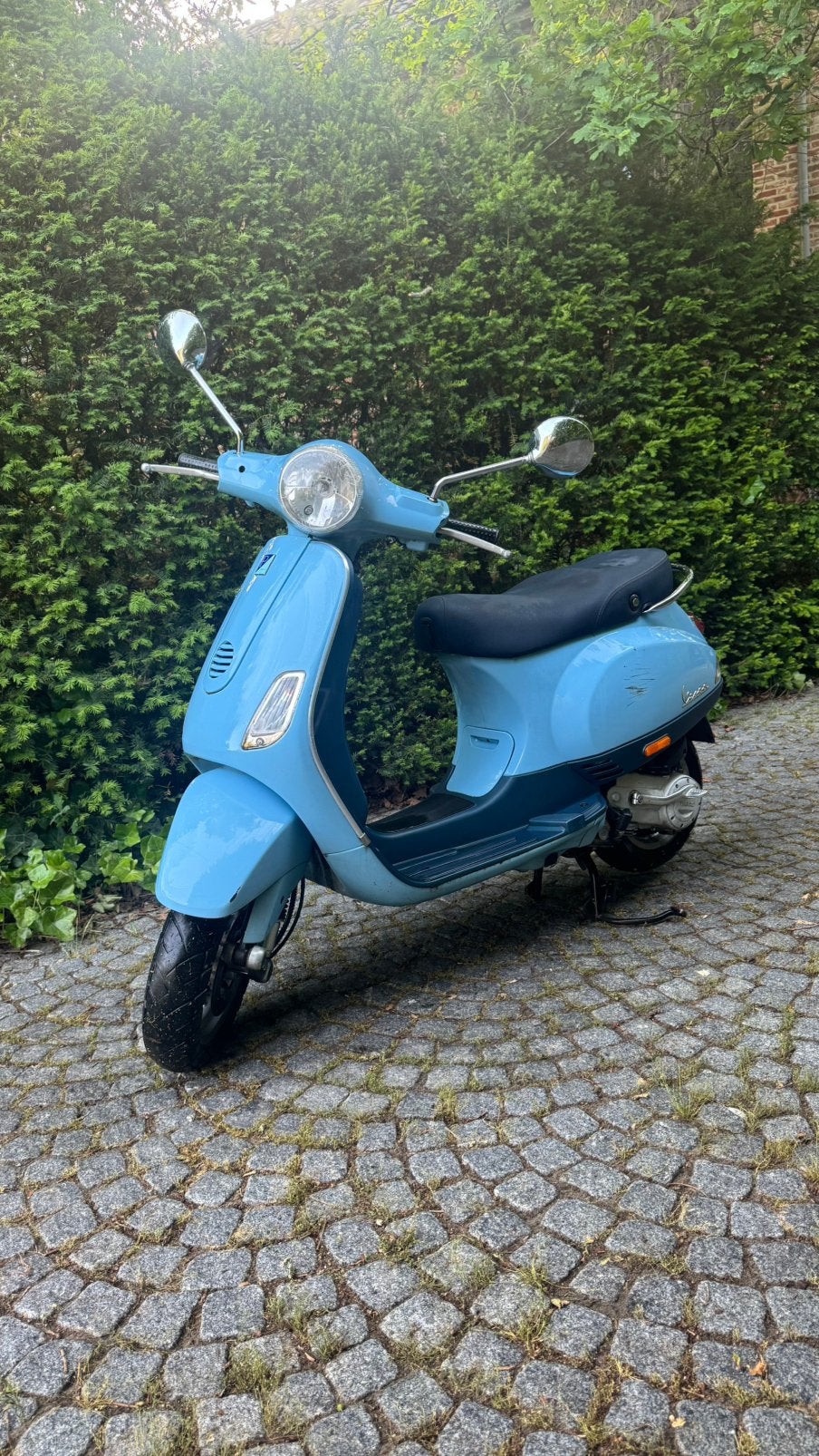 VESPA PIAGGIO 50CC BLUE, Ophalen, Gebruikt, Klasse B (45 km/u), Benzine