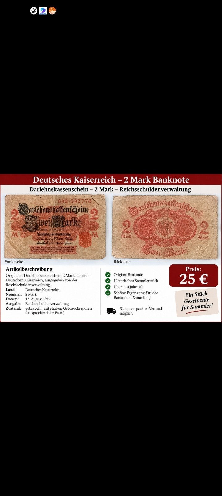 billet de banque, Tickets & Billets
