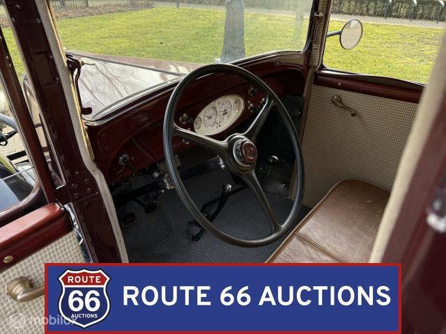 Citroën AC4 Pick-up | 1930 | Route 66 Auctions, Auto's, Citroën, Zwart, Bedrijf, Handgeschakeld