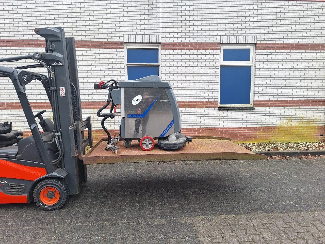 Laadplatform /heftruck-plateau voor o.a palletwagen (0044), Articles professionnels, Machines & Construction | Pièces