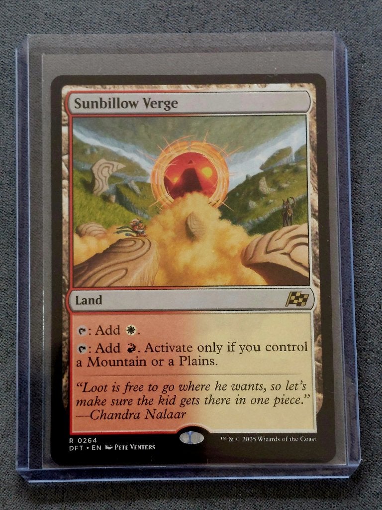 Magic The Gathering (MTG) Sunbillow Verge Aetherdrift, Hobby en Vrije tijd, Verzamelkaartspellen | Magic the Gathering, Ophalen of Verzenden
