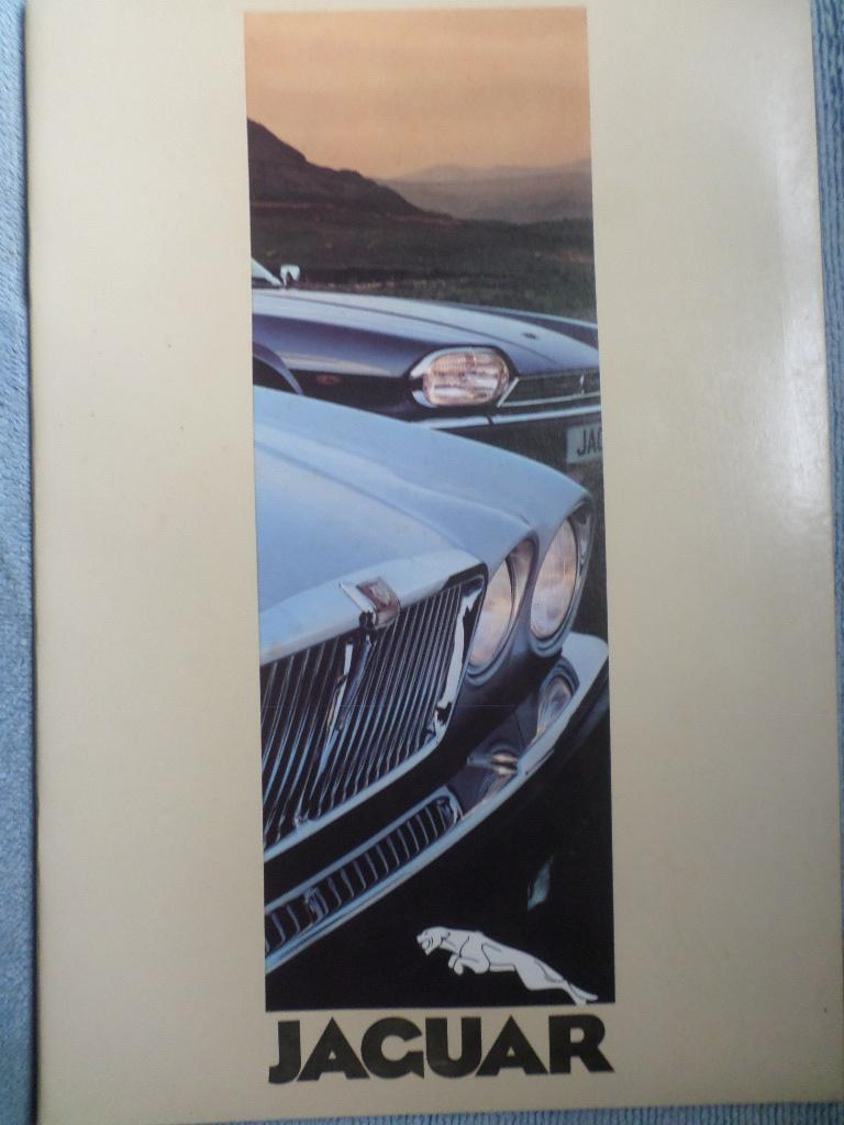 Brochure de la Jaguar XJ6 XJ12 XJ-S V12 - FRANÇAIS, Enlèvement ou Envoi