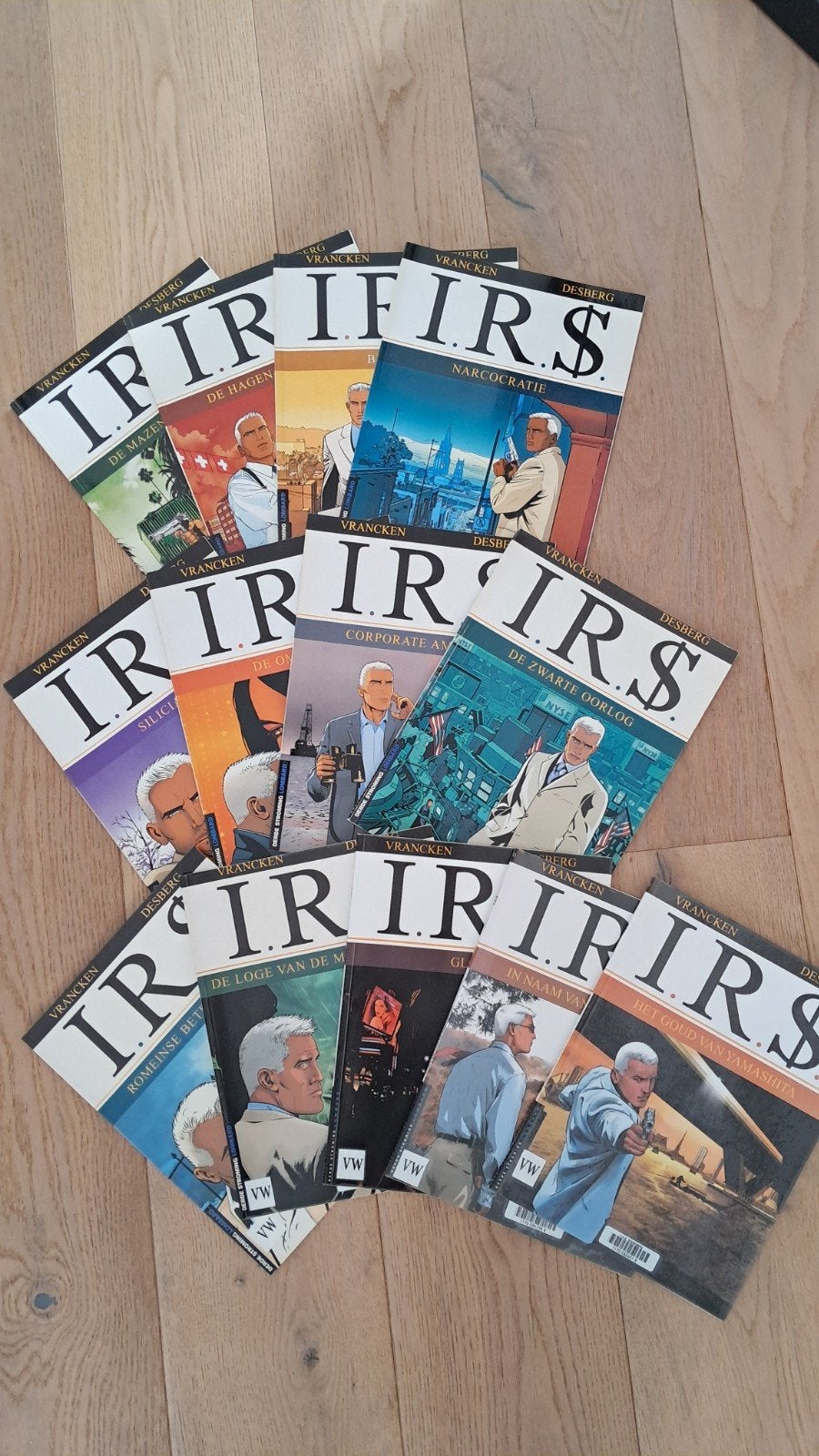 Strips IRS 1->13, Meerdere stripboeken, Ophalen of Verzenden, Gelezen, Vrancken Desberg