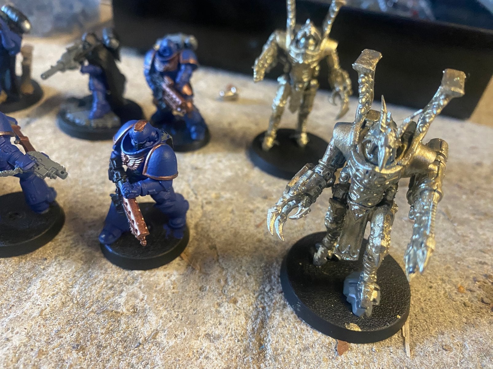 Lot Warhammer 40000, Ophalen of Verzenden, Zo goed als nieuw, Warhammer, Figuurtje(s)