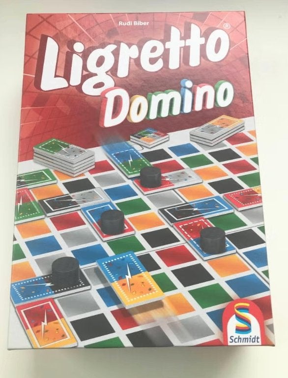 Ligretto Domino, 1 ou 2 joueurs, Enlèvement ou Envoi, Comme neuf, Schmidt Spiele