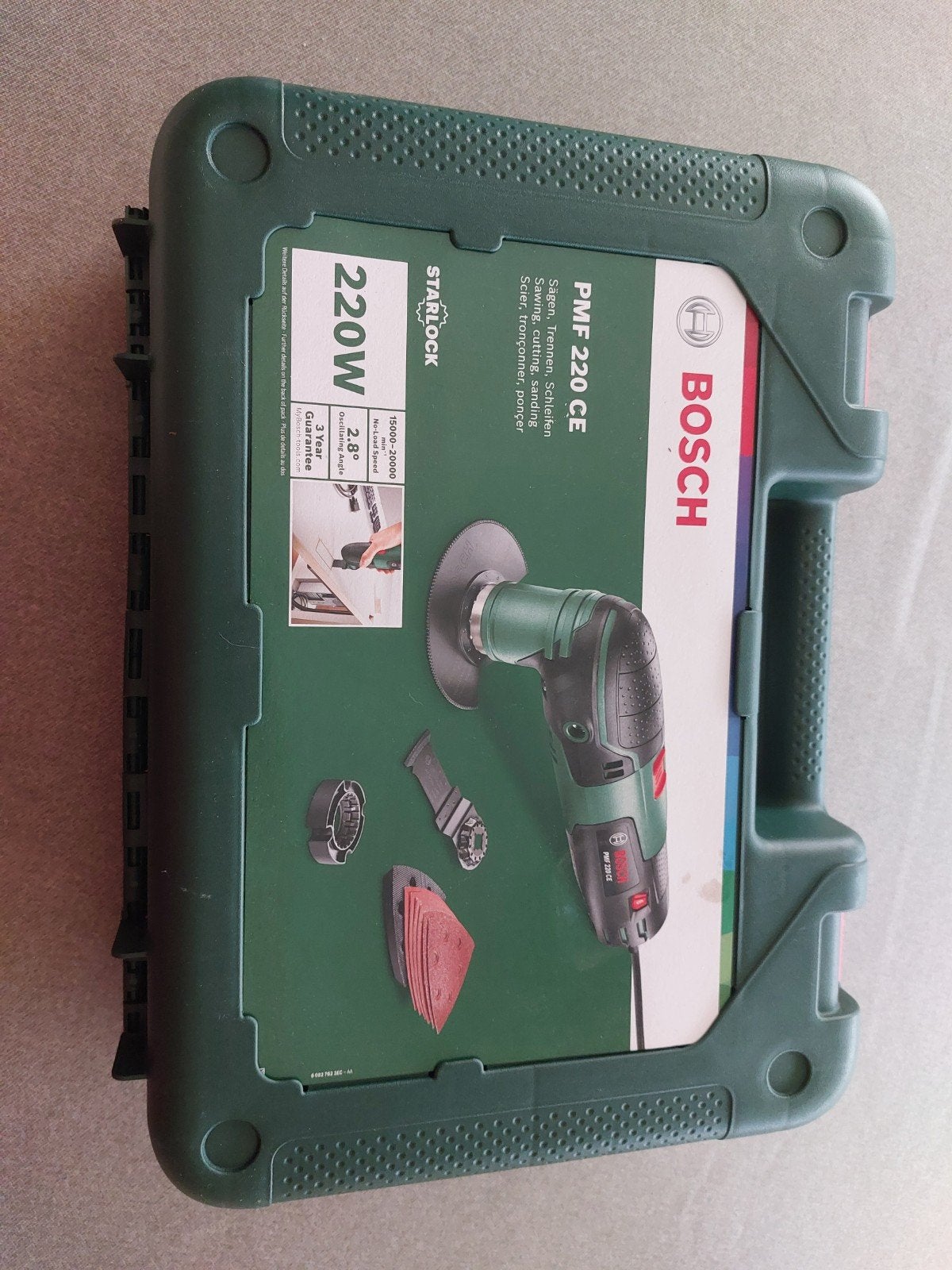 Bosch, multitool PMF 220 CE, Enlèvement, Neuf, Moins de 600 watts