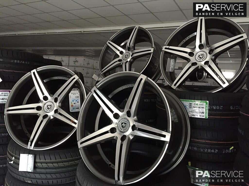 Nieuw 21 inch Gunmetal Artform BMW X5 G05 X6 G06 breedset, -, -, Banden en Velgen, -