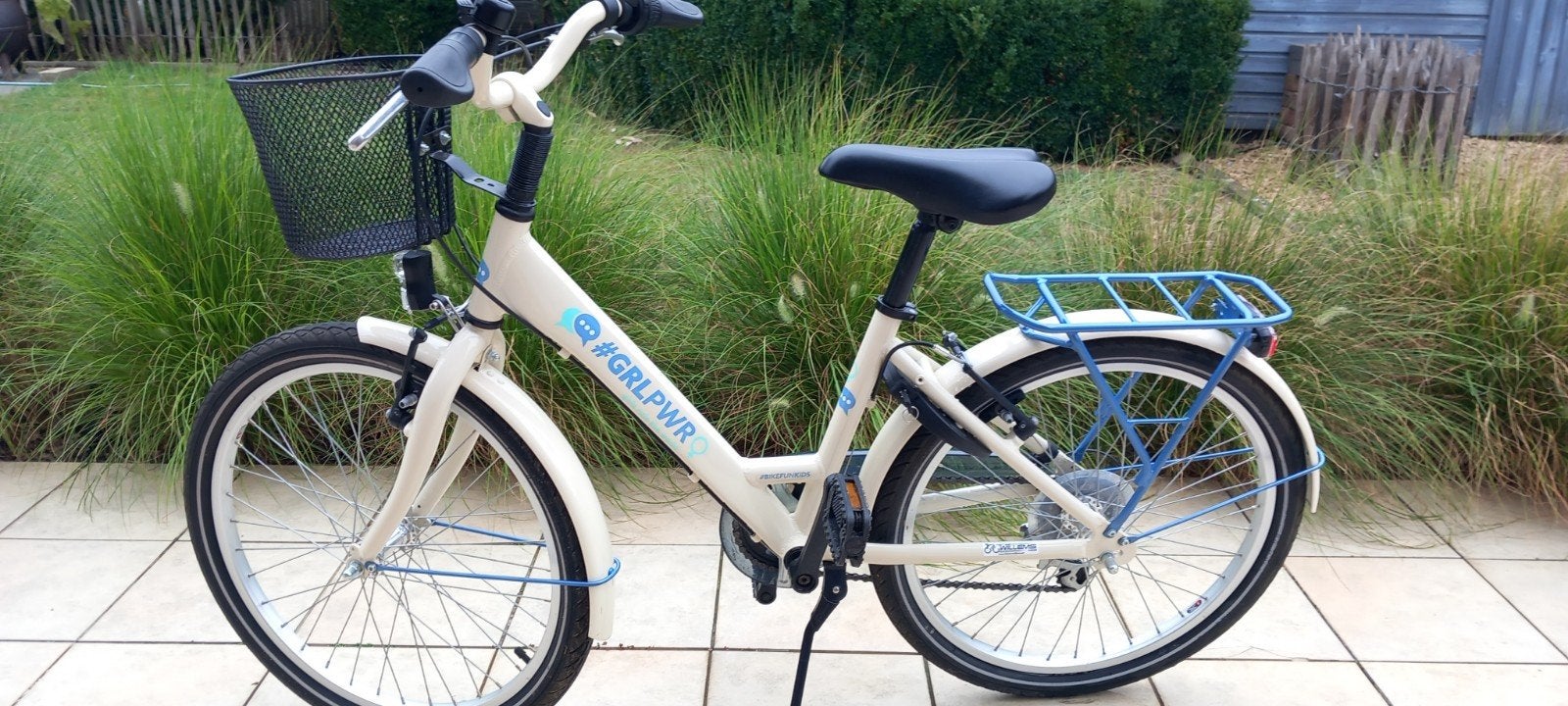Fiets Bike Fun Kids GRLPWP 22 inch, Fietsen en Brommers, Ophalen, 22 inch, Velgrem, Versnellingen