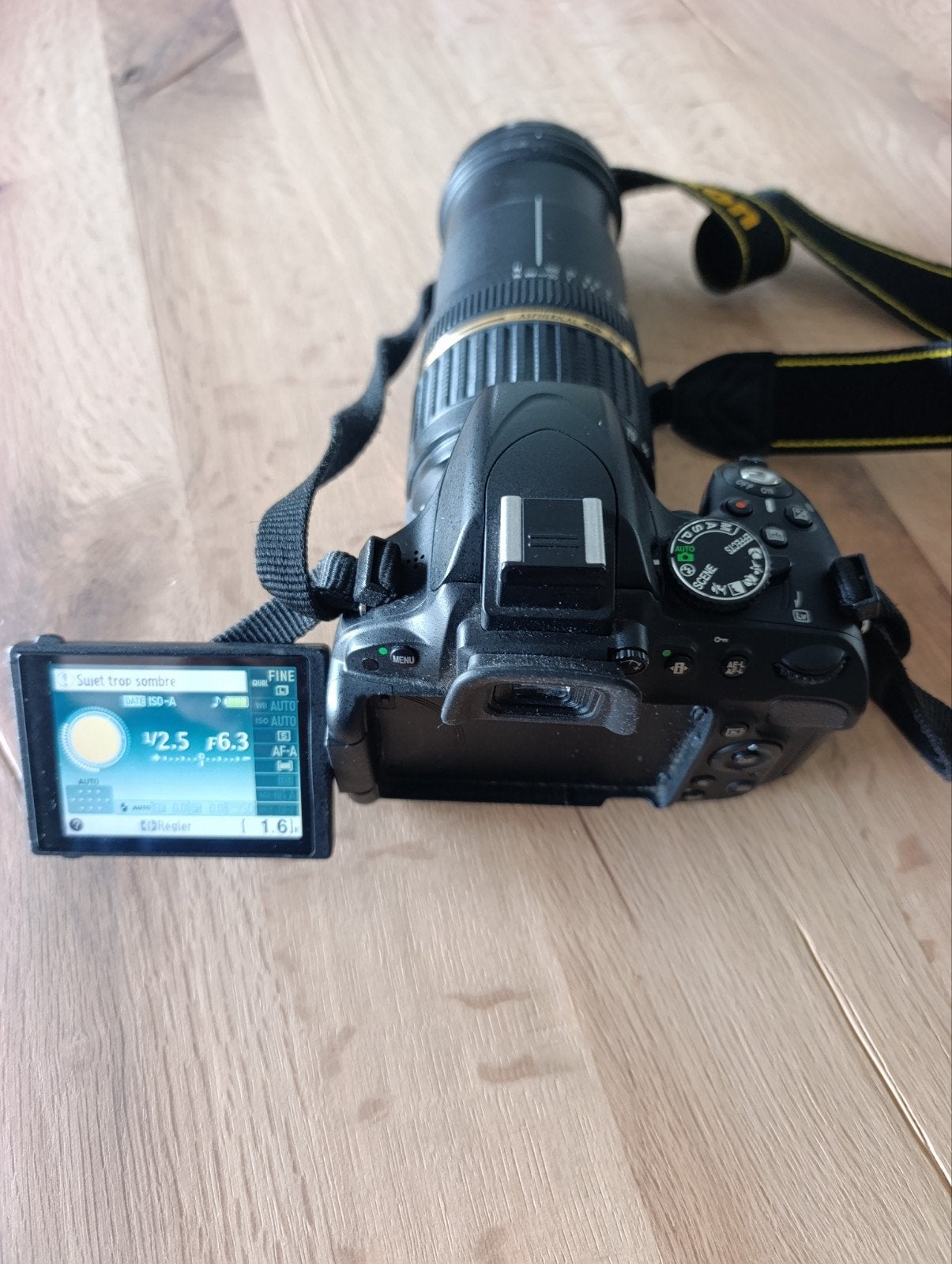 Nikon D 5100, Ophalen