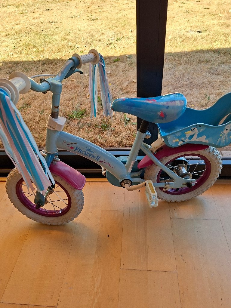 meisjes fiets 12 inch in hele goede staat, Fietsen en Brommers, Ophalen, Gebruikt, Terugtraprem, Handrem