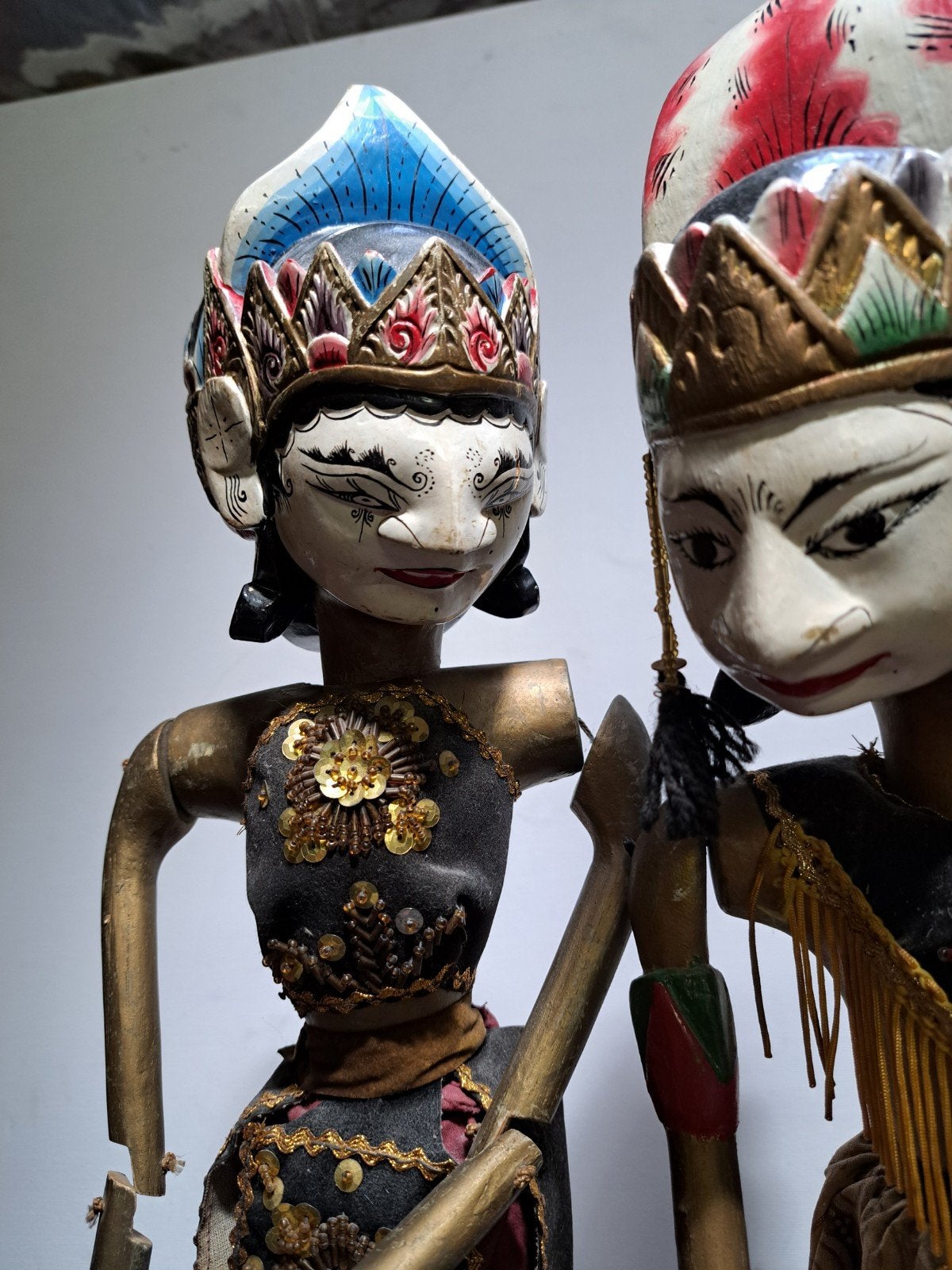 Indonesische Wayang Golek marjonetten poppen, Maison & Meubles, Enlèvement