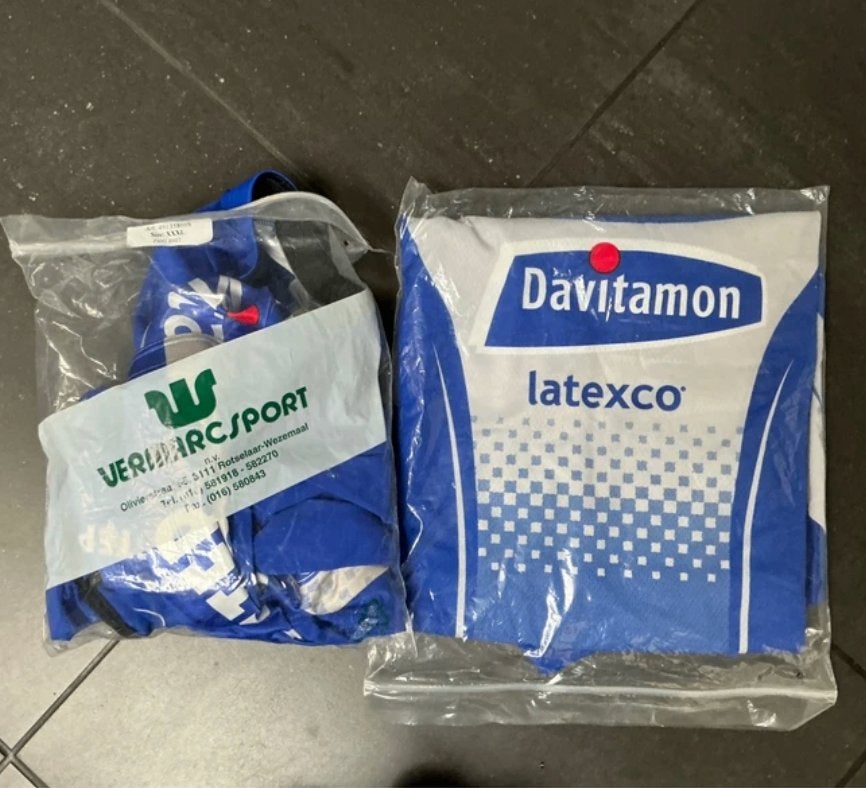 Quick-Step Davitamon 8-delige wielerset - Vermarc (XL), Fietsen en Brommers, Dames, Zo goed als nieuw, Vermarc, XL