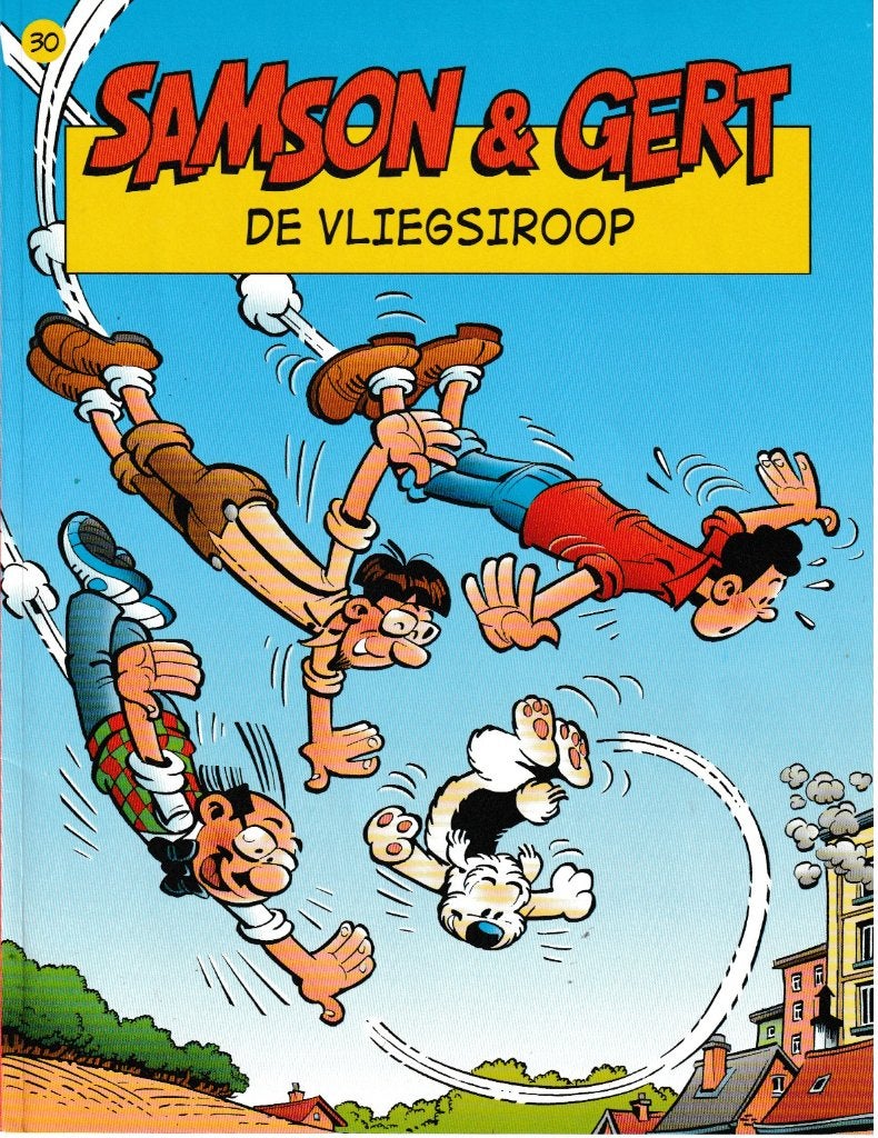 Vier strips Samson & Gert nrs. 30, 31, 32 en 33., Boeken, Verzenden