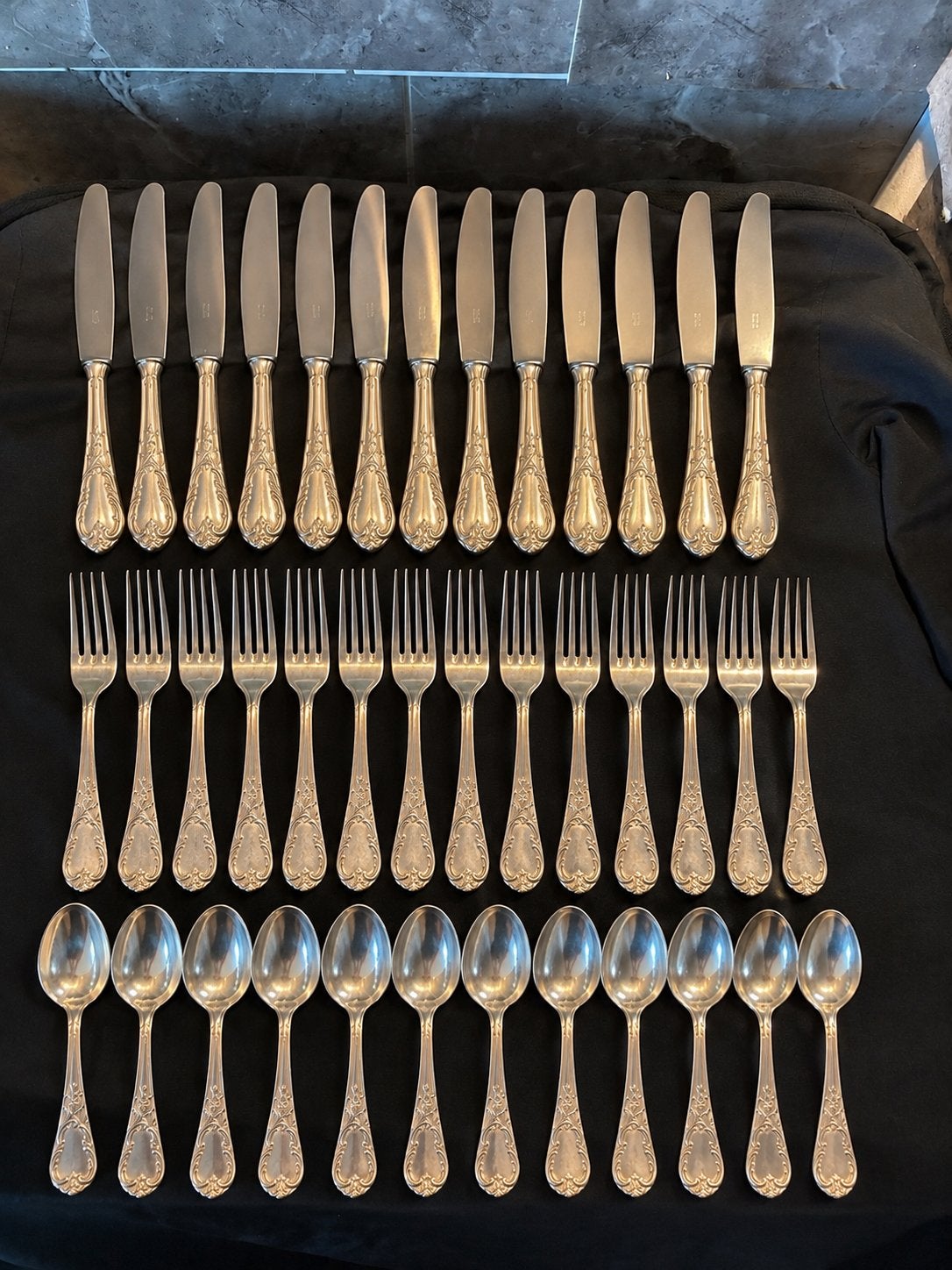 Christophe Marley-Household voor 46 metal, zilver als nieuw, Ophalen