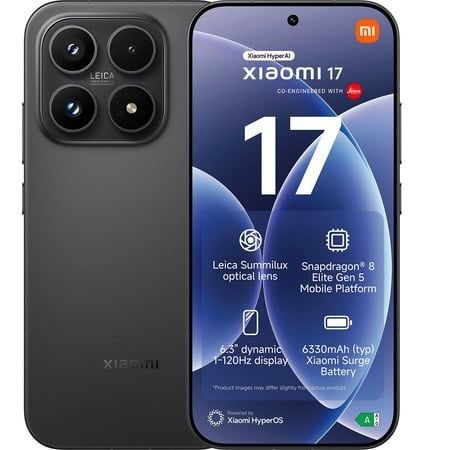 Xiaomi 17 512Go Black Neuf Facture Garantie Complet, Enlèvement ou Envoi, Neuf