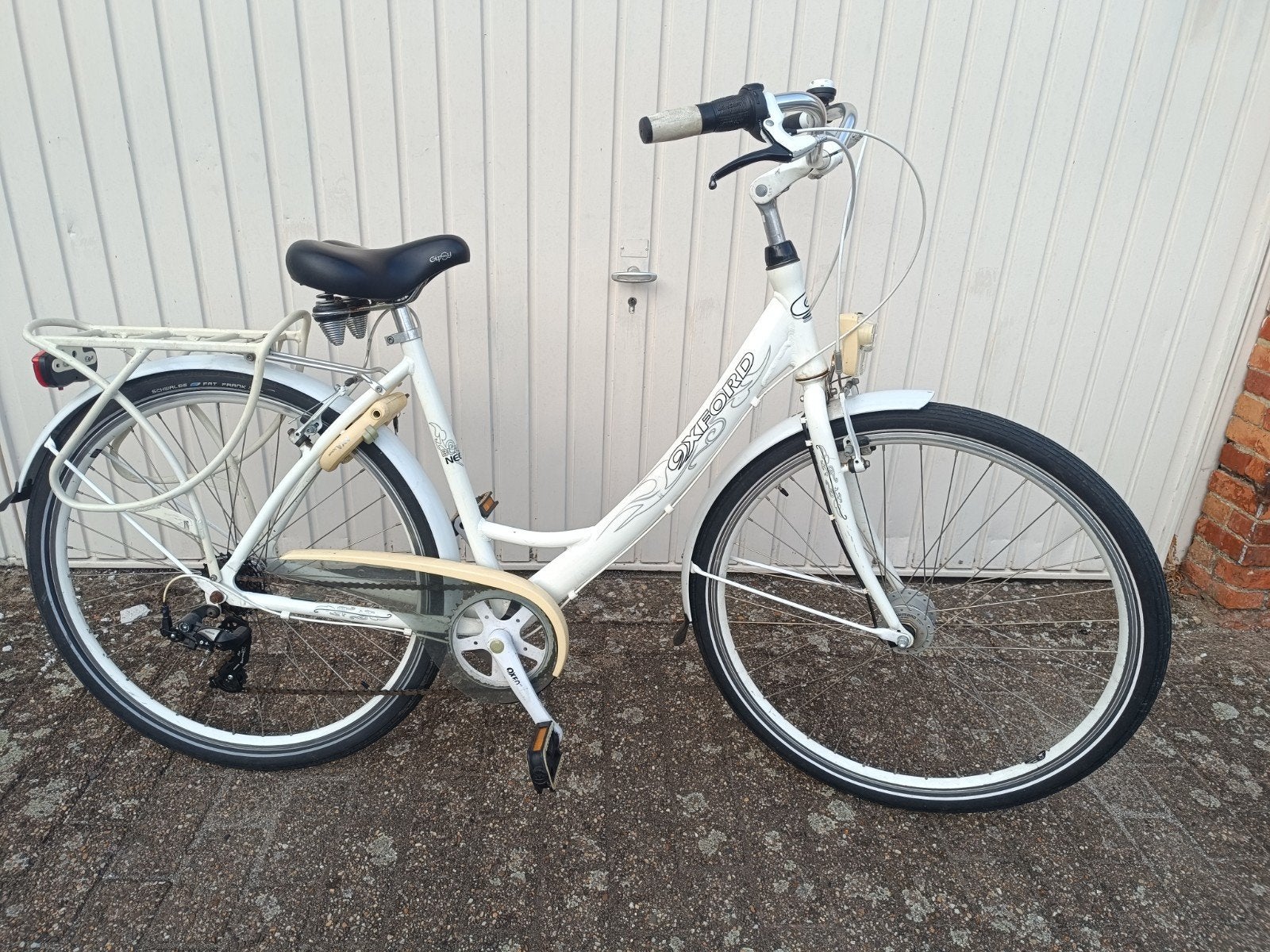 Damesfiets Merk Oxford in zeer goede staat, Fietsen en Brommers, Ophalen, Gebruikt, Velgrem, Versnellingen