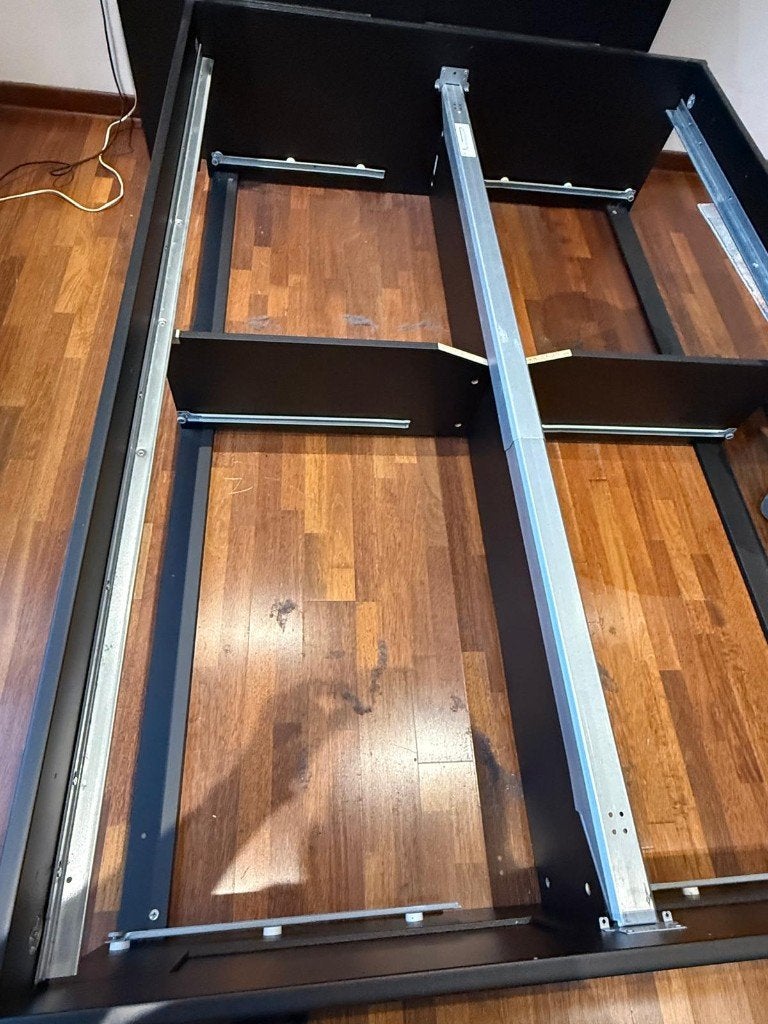 Lit ikea brimnes 140, 140 cm, Enlèvement, Utilisé, 200 cm