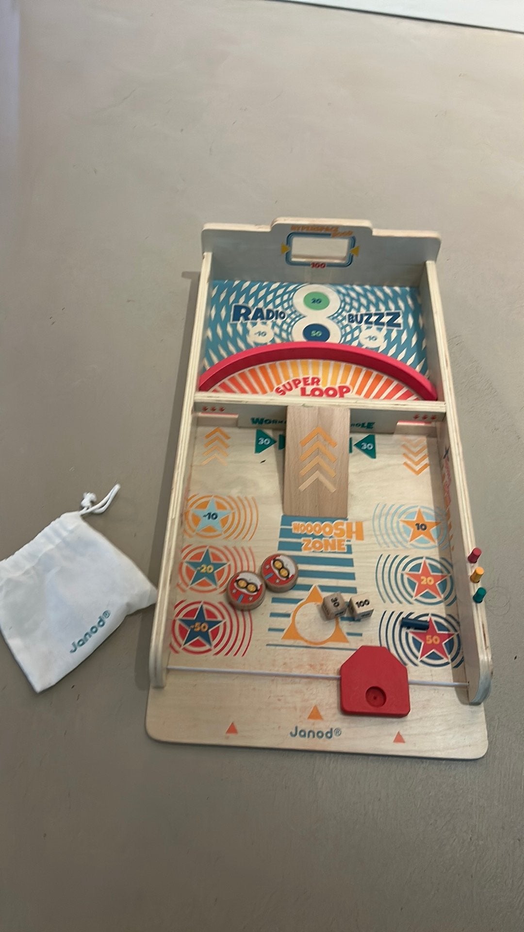 Jeu de palets rétro en bois Janod, Enlèvement, Utilisé