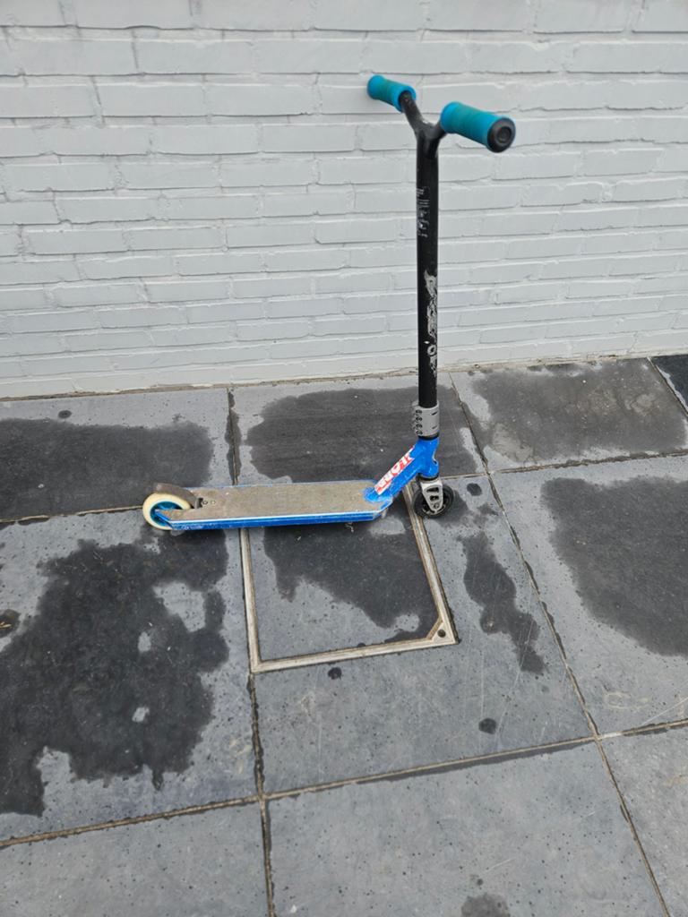 Stuntstep decathlon, Ophalen