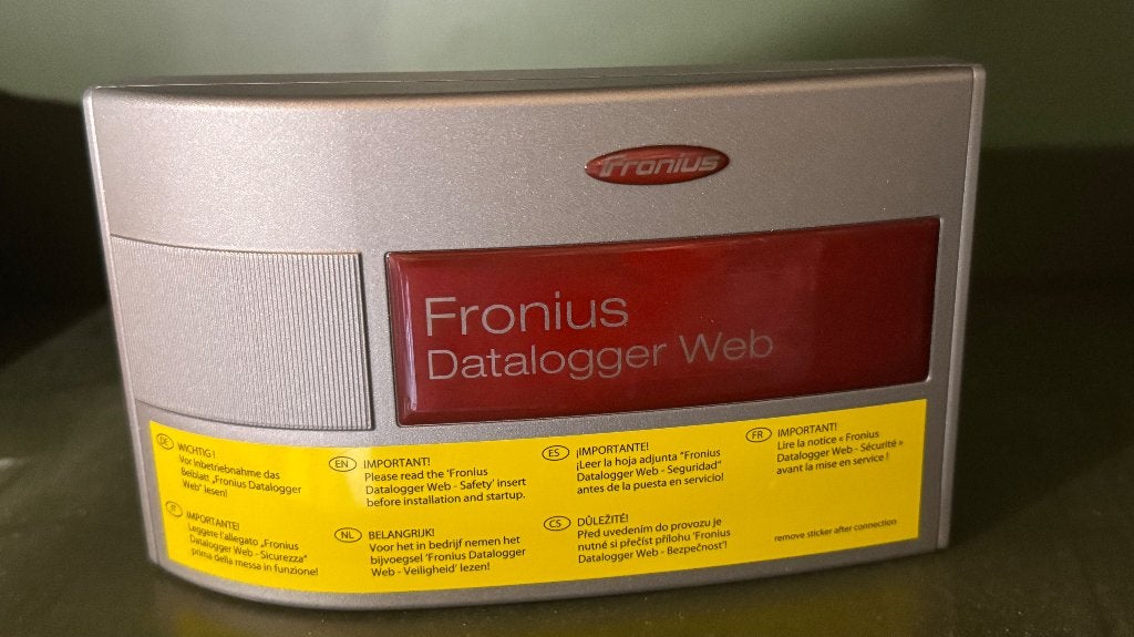 Fronius Datalogger Web, Ophalen, Nieuw, Overige typen