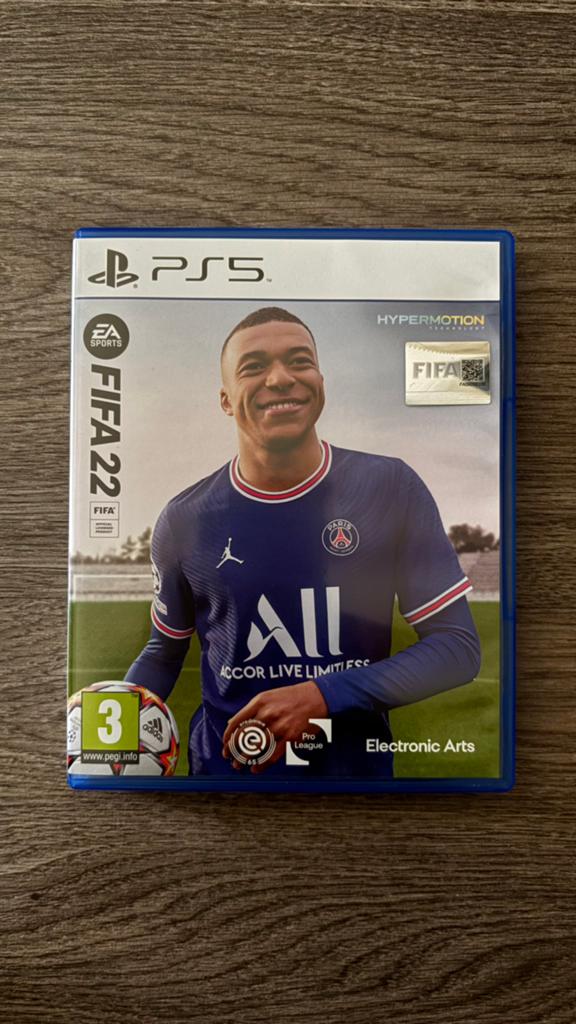 Fifa 22 (PS5), Enlèvement ou Envoi, 1 joueur, À partir de 3 ans, Sport