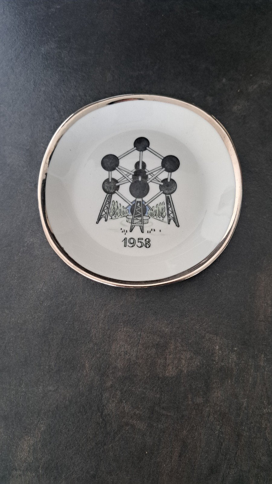 expo bordje 1958, Ophalen of Verzenden