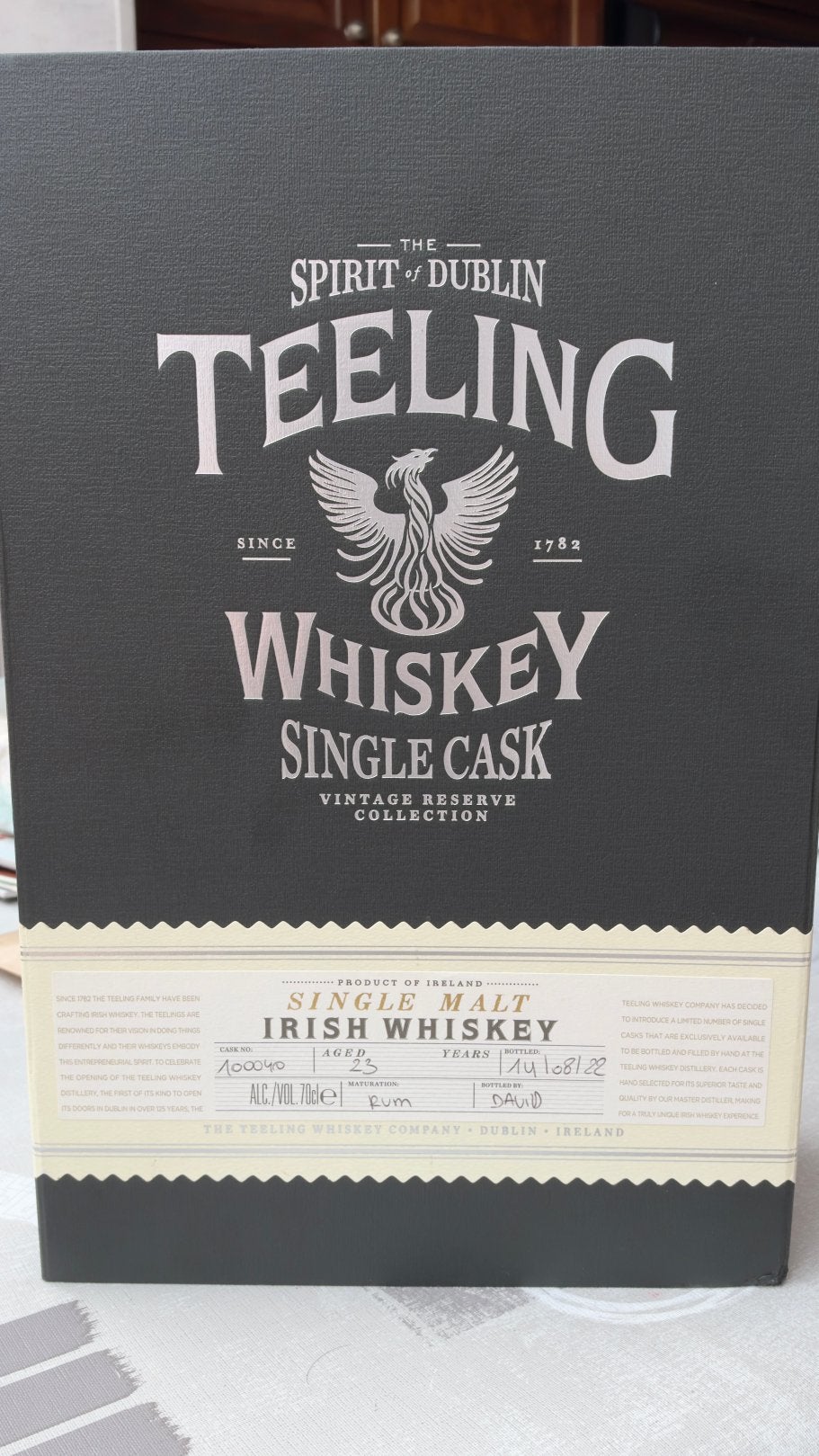 Teeling whisky vintage reserve collection, Collections, Neuf, Autres régions, Pleine, Enlèvement