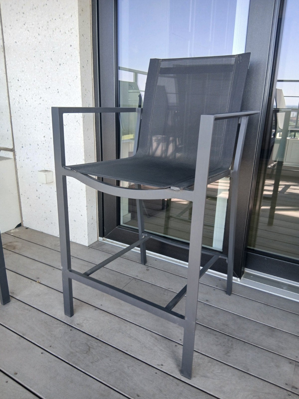 4 chaises de jardin hautes de la marque LIFE, Jardin & Terrasse, Ensembles de jardin, Enlèvement