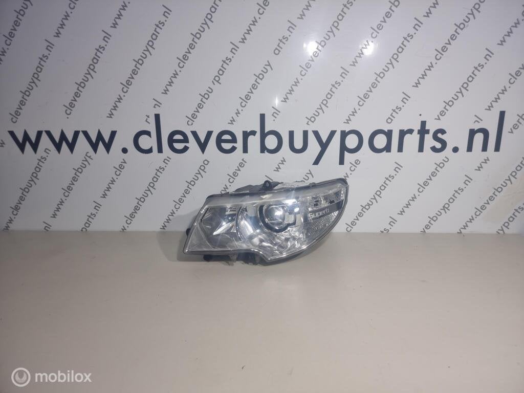 Koplamp Skoda Superb 3T ('08-'15) 3t1941015b, Enlèvement ou Envoi, Utilisé, Skoda, Skoda